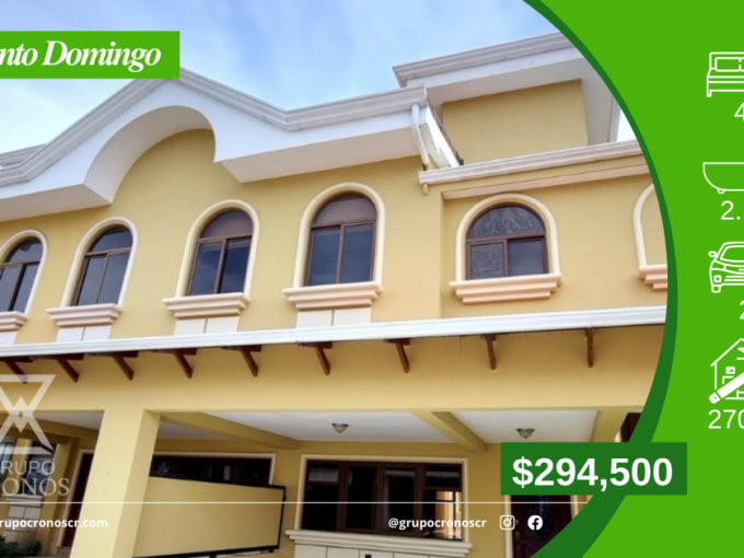 Casa a la venta en Santo Domingo, Heredia C1303