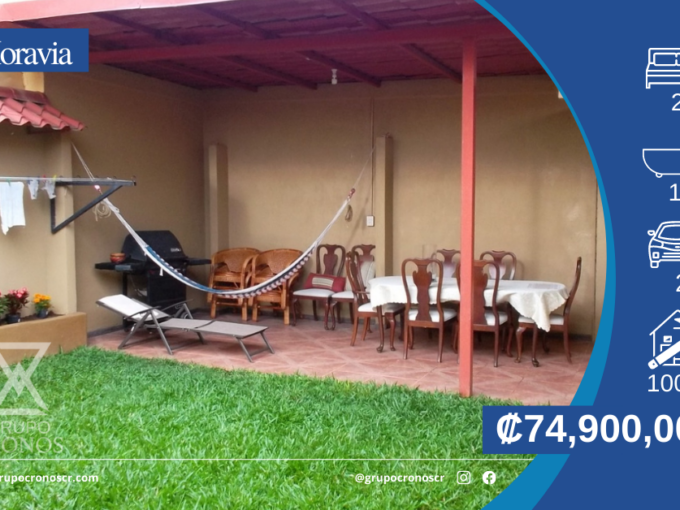 Casa en venta en Moravia, San Vicente C1323