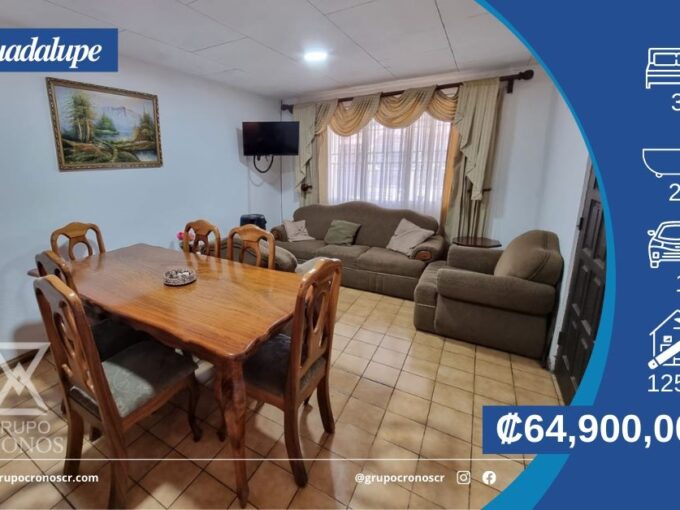 Casa a la venta en Guadalupe, San Gerardo C1331