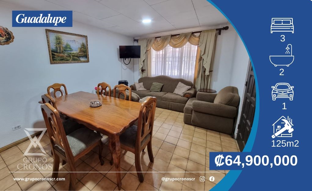 Casa a la venta en Guadalupe, San Gerardo C1331