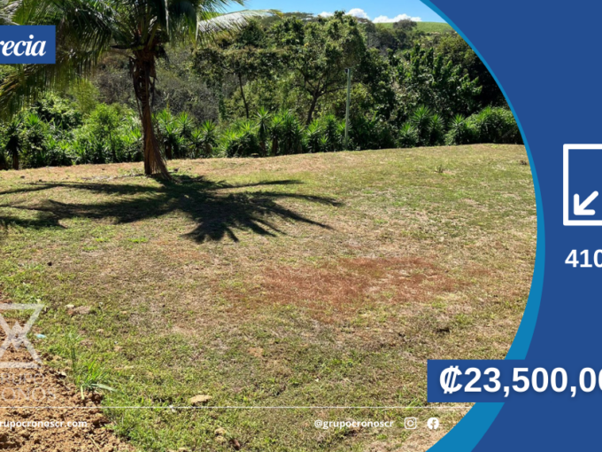 Lote a la venta en Grecia, Alajuela C1337