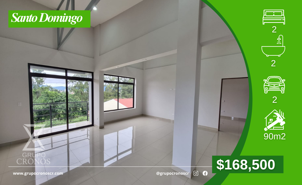 Apartamento Nuevo a la venta en Heredia, Santo Domingo C1347